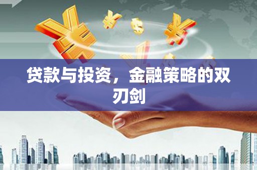鸡东贷款与投资，金融策略的双刃剑