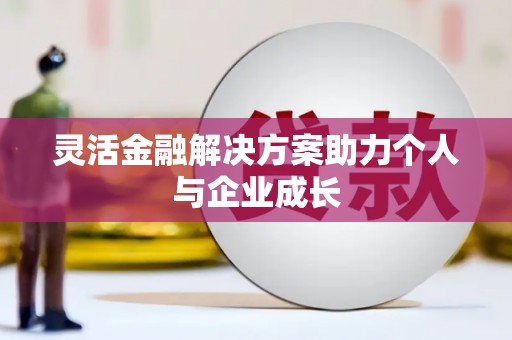 鸡东灵活金融解决方案助力个人与企业成长