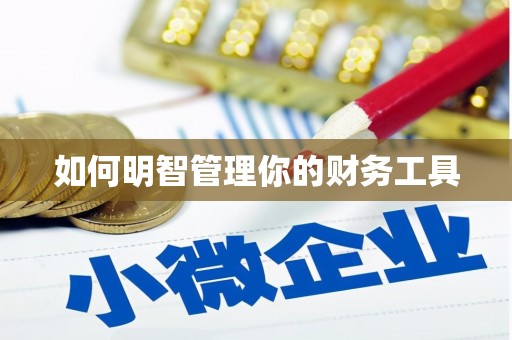 鸡东如何明智管理你的财务工具