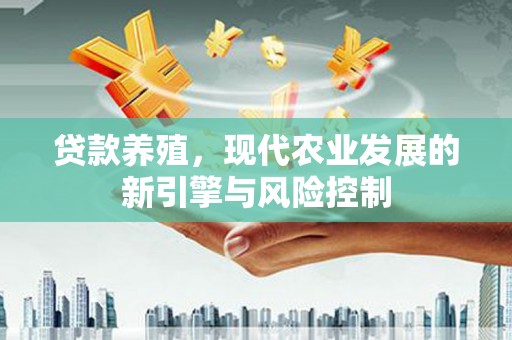鸡东贷款养殖，现代农业发展的新引擎与风险控制