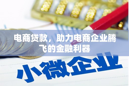 鸡东电商贷款，助力电商企业腾飞的金融利器