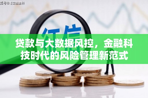 鸡东贷款与大数据风控，金融科技时代的风险管理新范式