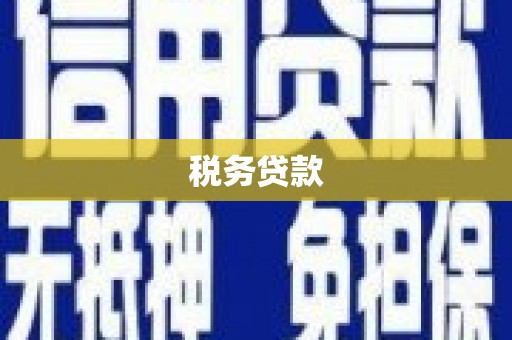 鸡东税务贷款