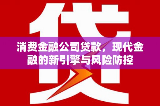 鸡东消费金融公司贷款，现代金融的新引擎与风险防控