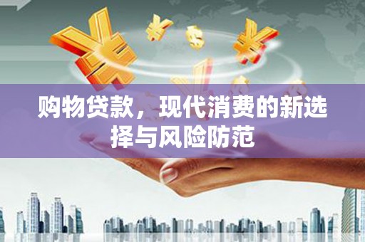 鸡东购物贷款，现代消费的新选择与风险防范