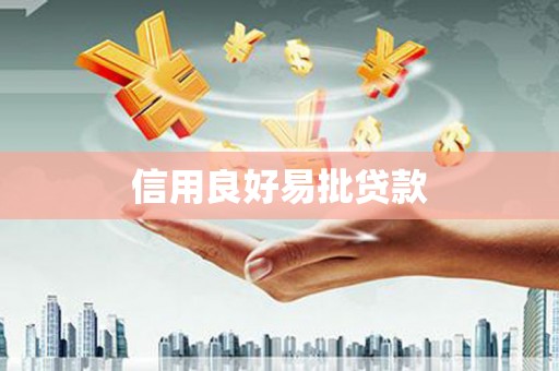 鸡东信用良好易批贷款