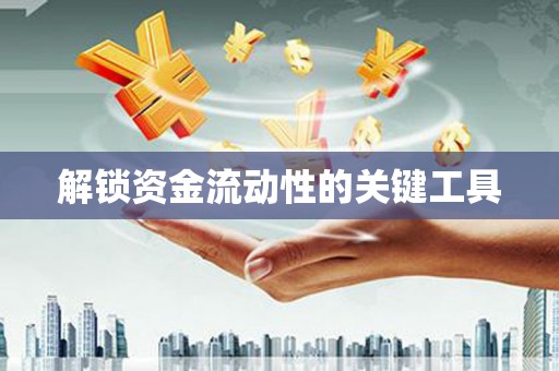 鸡东解锁资金流动性的关键工具