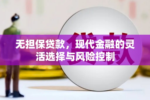 鸡东无担保贷款，现代金融的灵活选择与风险控制