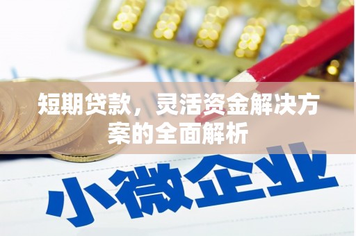 鸡东短期贷款，灵活资金解决方案的全面解析