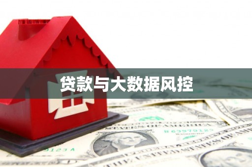 鸡东贷款与大数据风控
