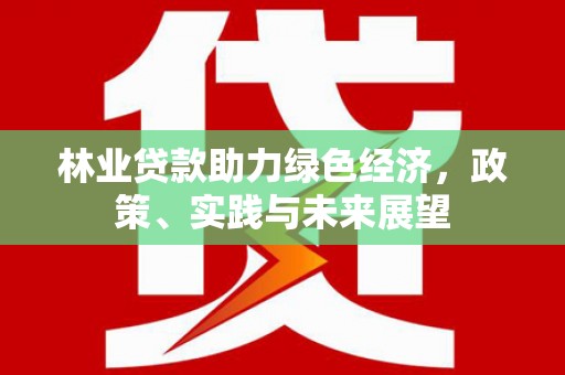 鸡东林业贷款助力绿色经济，政策、实践与未来展望