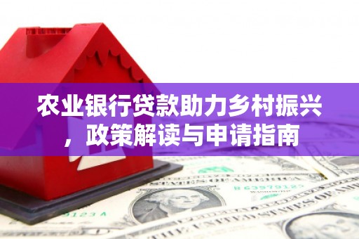 鸡东农业银行贷款助力乡村振兴，政策解读与申请指南