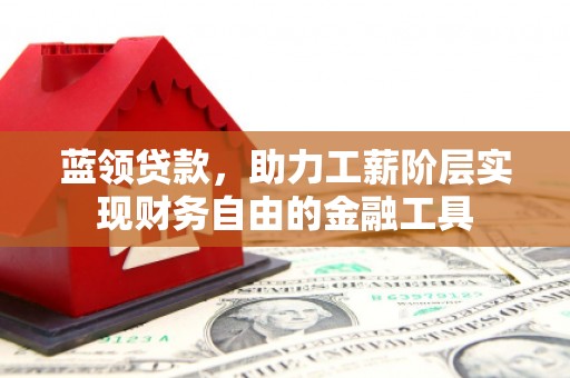 鸡东蓝领贷款，助力工薪阶层实现财务自由的金融工具
