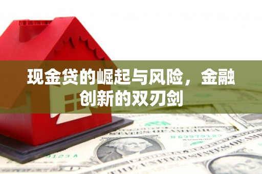 鸡东现金贷的崛起与风险，金融创新的双刃剑