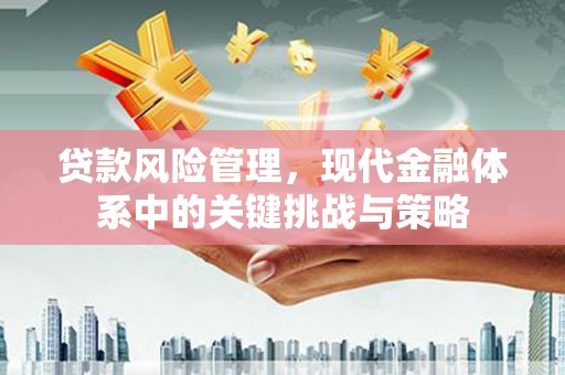 鸡东贷款风险管理，现代金融体系中的关键挑战与策略