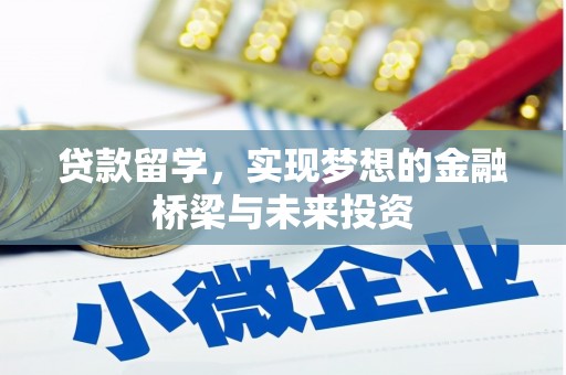 鸡东贷款留学，实现梦想的金融桥梁与未来投资