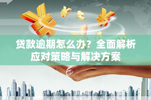 鸡东贷款逾期怎么办？全面解析应对策略与解决方案