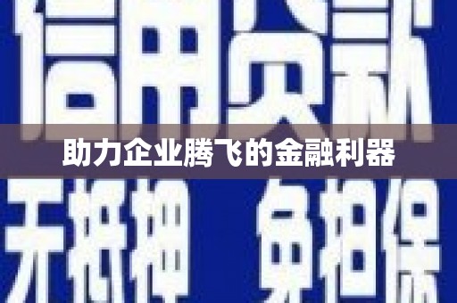 鸡东助力企业腾飞的金融利器