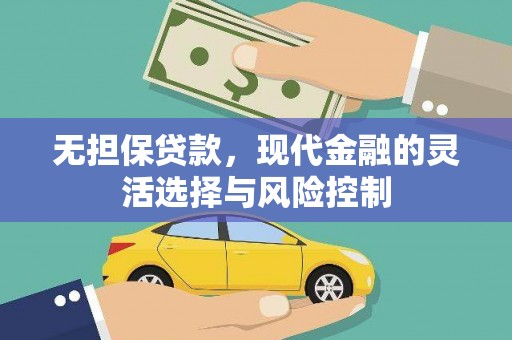 鸡东无担保贷款，现代金融的灵活选择与风险控制