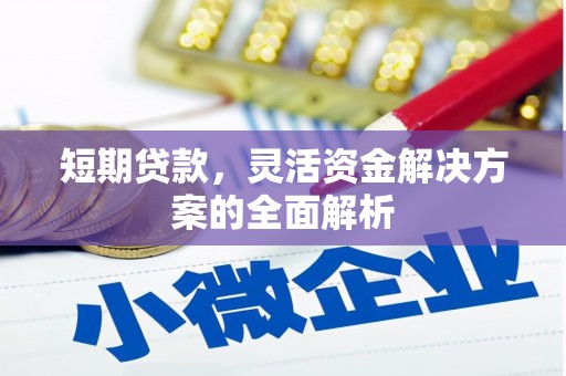 鸡东短期贷款，灵活资金解决方案的全面解析