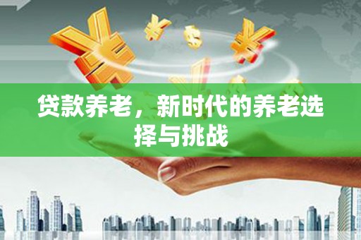 鸡东贷款养老，新时代的养老选择与挑战