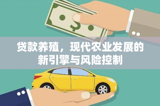 鸡东贷款养殖，现代农业发展的新引擎与风险控制