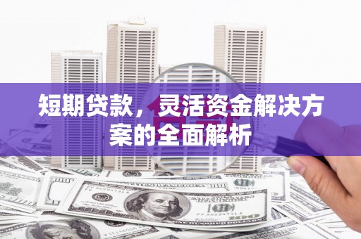鸡东短期贷款，灵活资金解决方案的全面解析