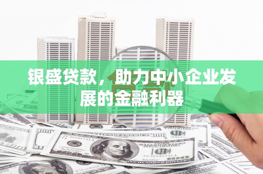 鸡东银盛贷款，助力中小企业发展的金融利器