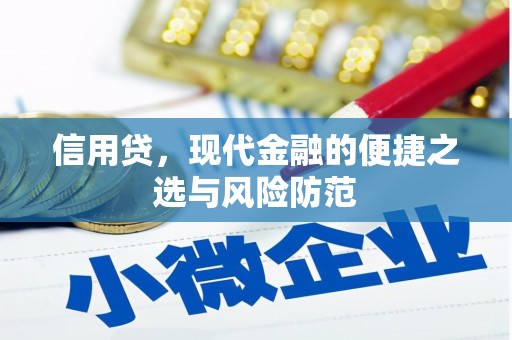 鸡东信用贷，现代金融的便捷之选与风险防范