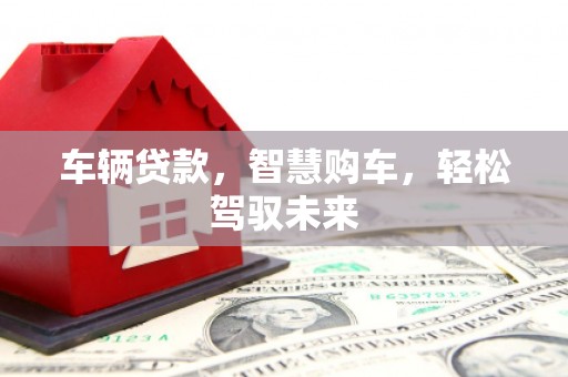 鸡东车辆贷款，智慧购车，轻松驾驭未来