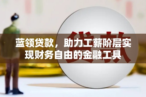 鸡东蓝领贷款，助力工薪阶层实现财务自由的金融工具