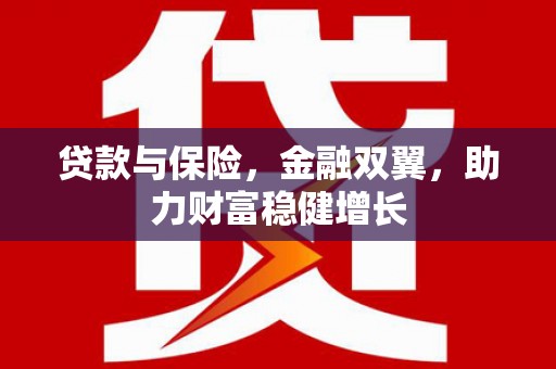鸡东贷款与保险，金融双翼，助力财富稳健增长