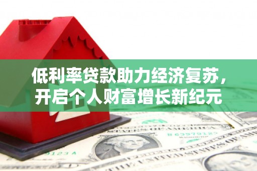 鸡东低利率贷款助力经济复苏，开启个人财富增长新纪元