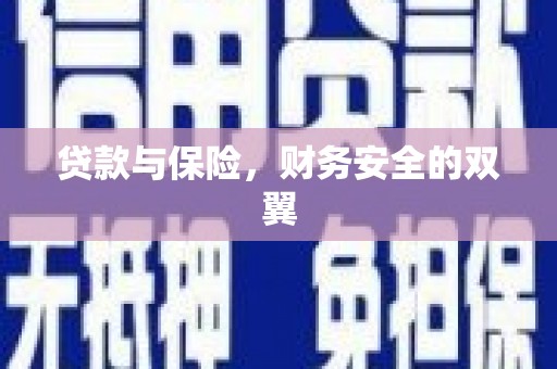 鸡东贷款与保险，财务安全的双翼