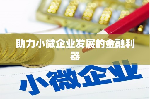 鸡东助力小微企业发展的金融利器