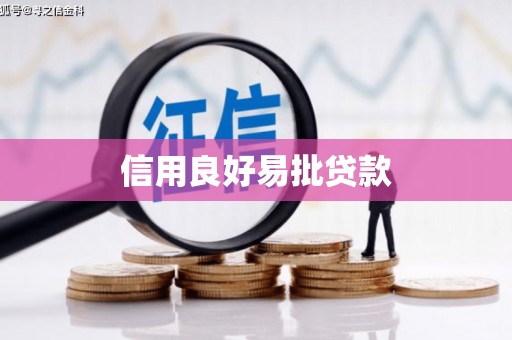 鸡东信用良好易批贷款