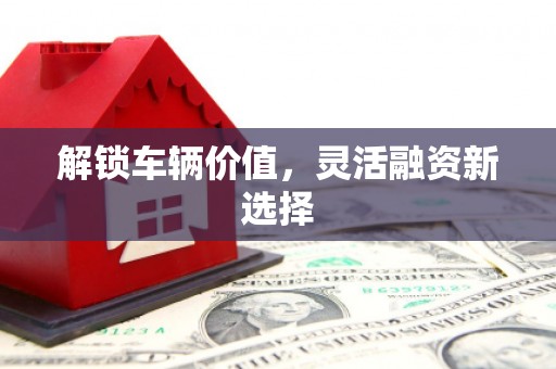 鸡东解锁车辆价值，灵活融资新选择
