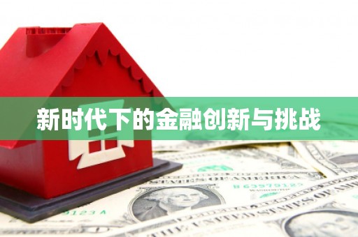 鸡东新时代下的金融创新与挑战