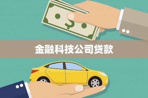 鸡东金融科技公司贷款