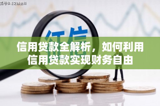 鸡东信用贷款全解析，如何利用信用贷款实现财务自由